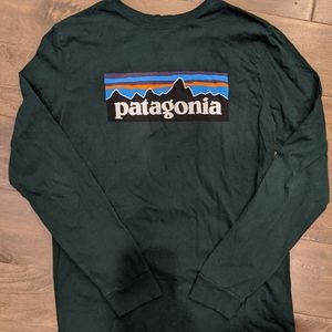 Boys Patagonia long-sleeve shirt
